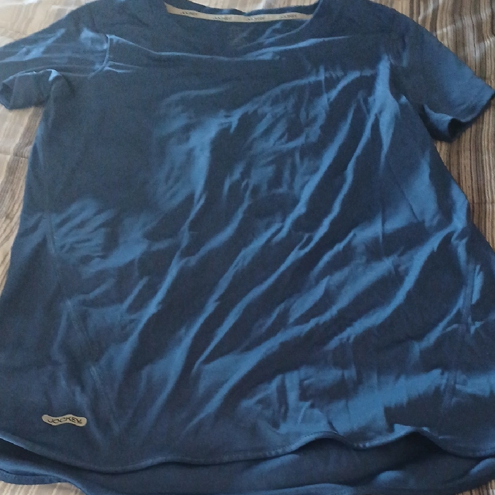 Jockey Blue Short Sleeve Women's Tee